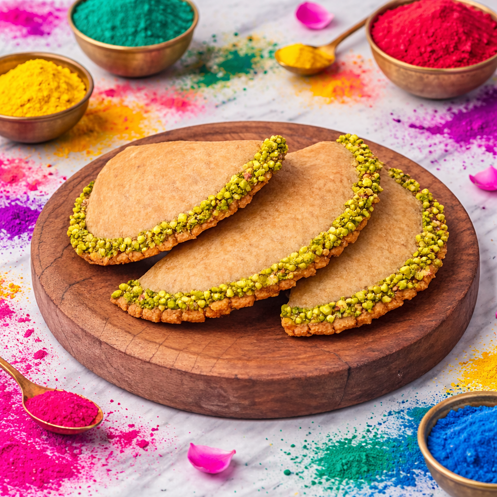 Baked Gujiya (Karamele’s Gluten-Free, Plant-Based Gujiyas)