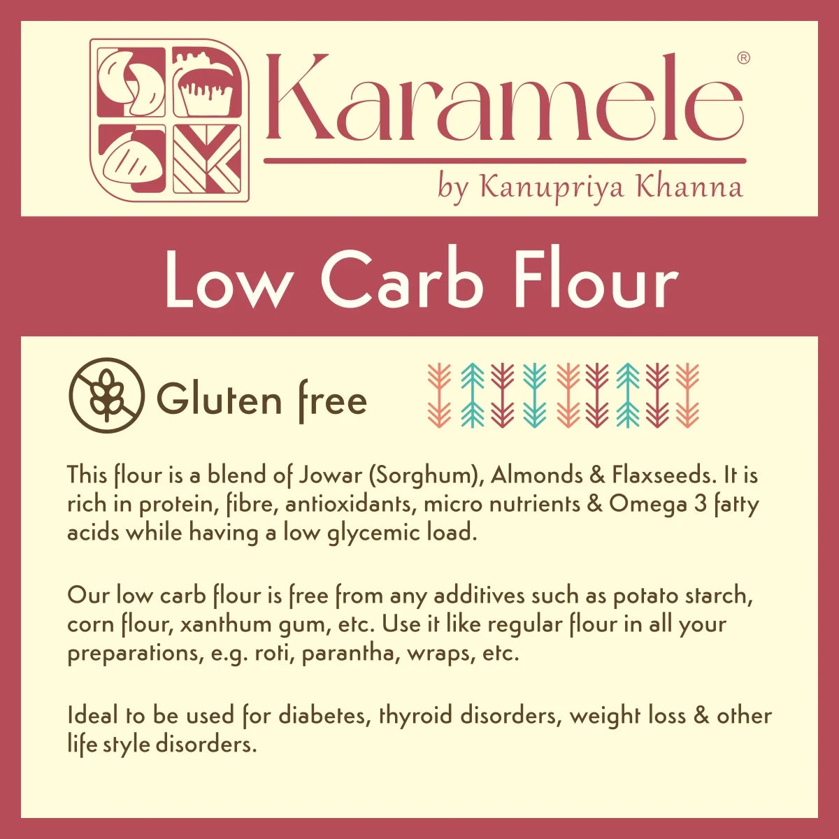 Low Carb Flour ( 1kg Pack)