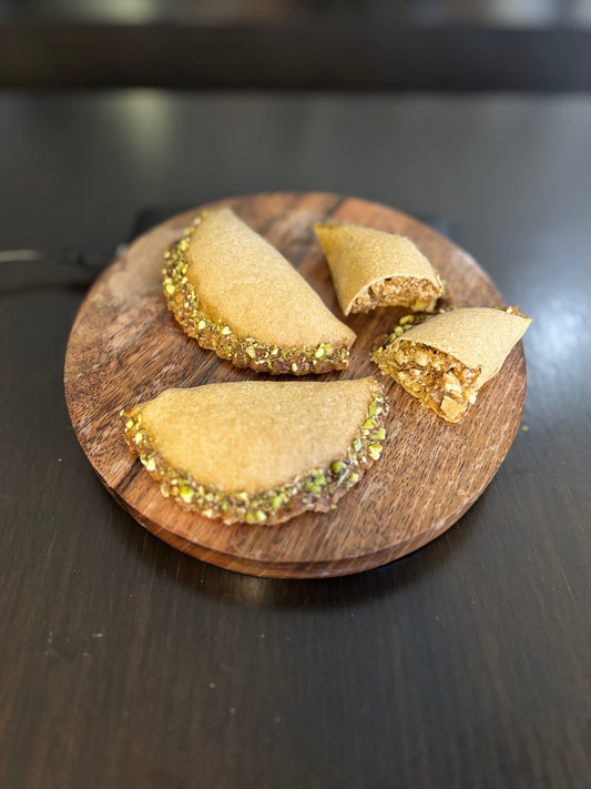 Baked Gujiya (Karamele’s Gluten-Free, Plant-Based Gujiyas)