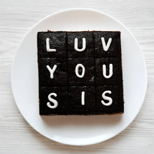 LUV YOU Brownie Box