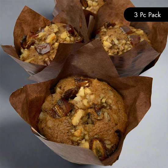 Date and Walnut Muffins