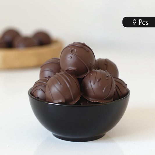 Rum balls 9 Pcs (Gluten-free & Plant-based)