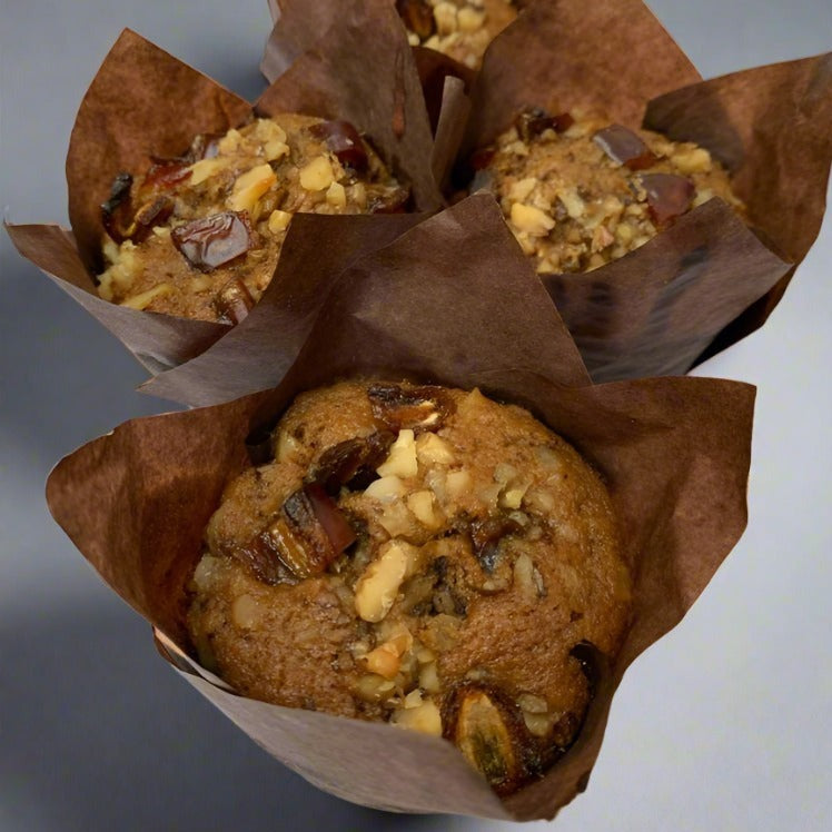 Date and Walnut Muffins