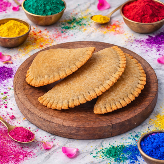 Diabetic Gujiya(Karamele’s Gluten-Free, Plant-Based Gujiyas )