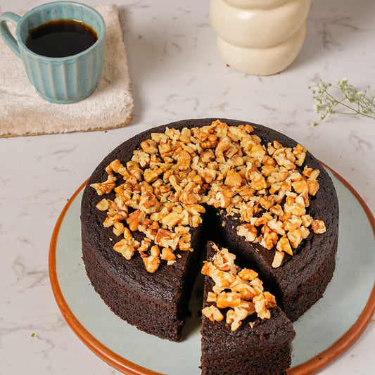 Chocolate Walnut Cake