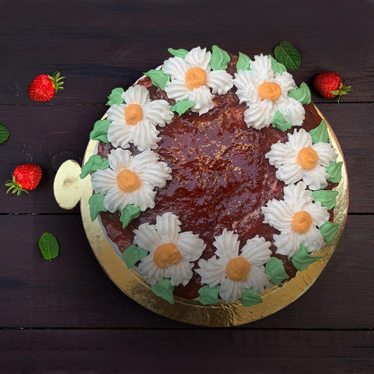 Strawberry Seduction Cake