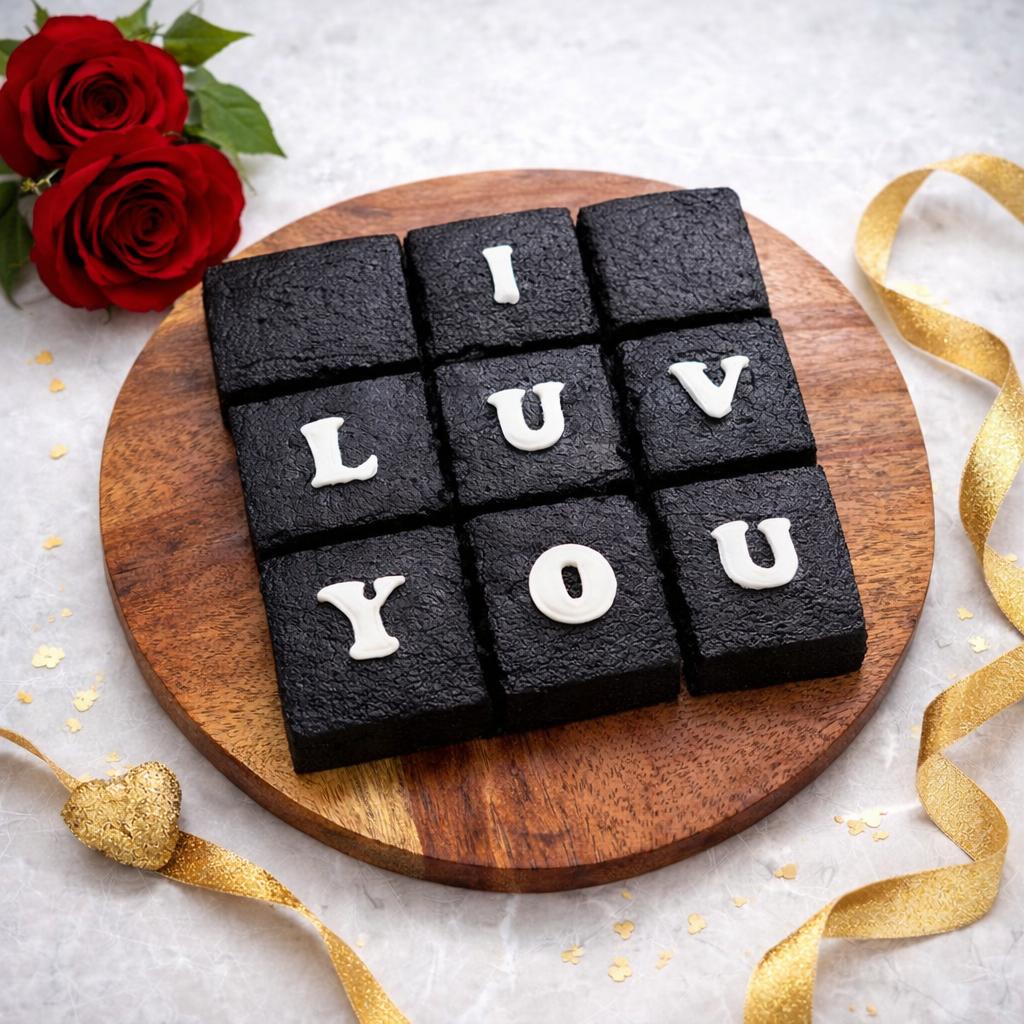 Chocolate brownies box