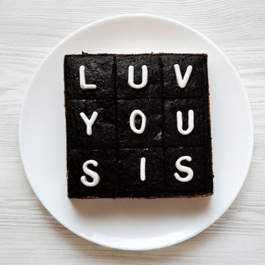 LUV YOU Brownie Box