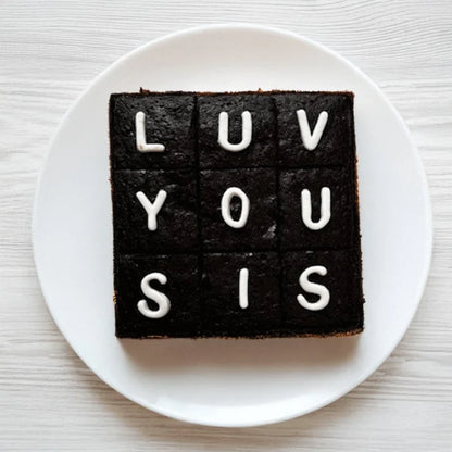 LUV YOU Brownie Box