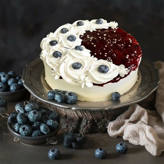 Blueberry & Vanilla Cream